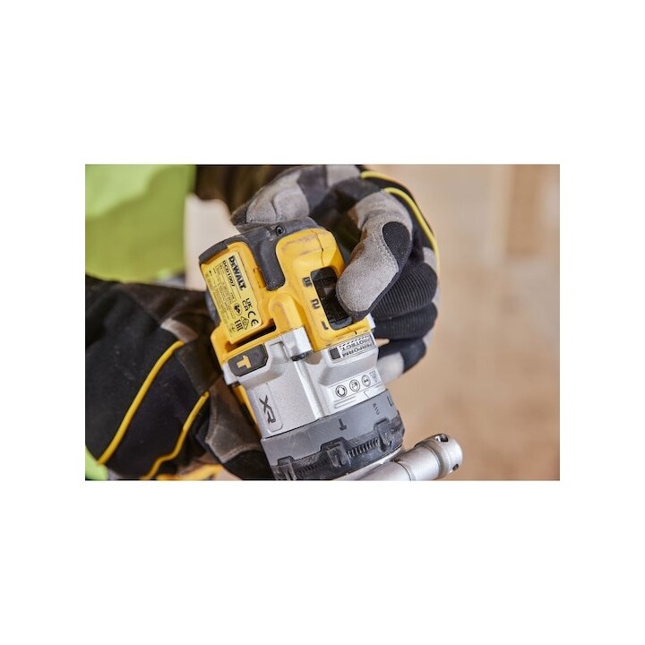 DeWALT DCD1007H2T-QW taladro 2250 RPM 1,85 kg Negro, Amarillo