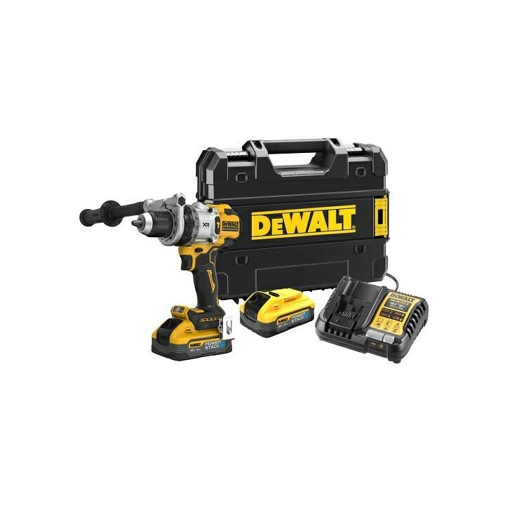 DeWALT DCD1007H2T-QW taladro 2250 RPM 1,85 kg Negro, Amarillo