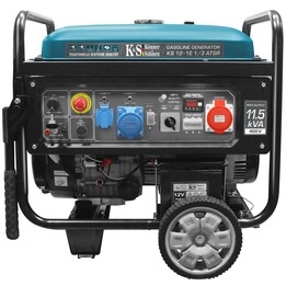 Könner & Söhnen KS 12-1E 1/3 ATSR groupe électrogène 8000 W 55 L Essence Noir, Bleu