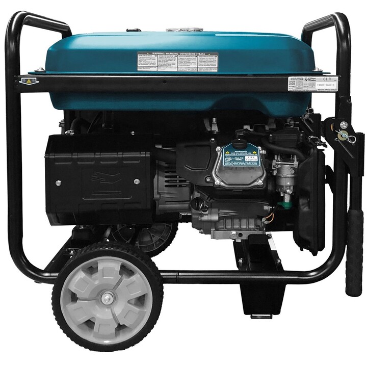 Könner & Söhnen KS 12-1E 1/3 ATSR motor-generator 8000 W 55 L Petrol Black, Teal
