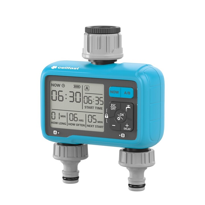 Cellfast Chronos 2-section electronic irrigation controller / Cellpro