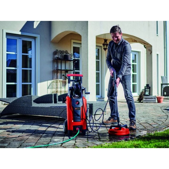 Idropulitrice ad alta pressione Einhell TE-HP 170 o idropulitrice elettrica verticale 440 l/h Nero, Rosso