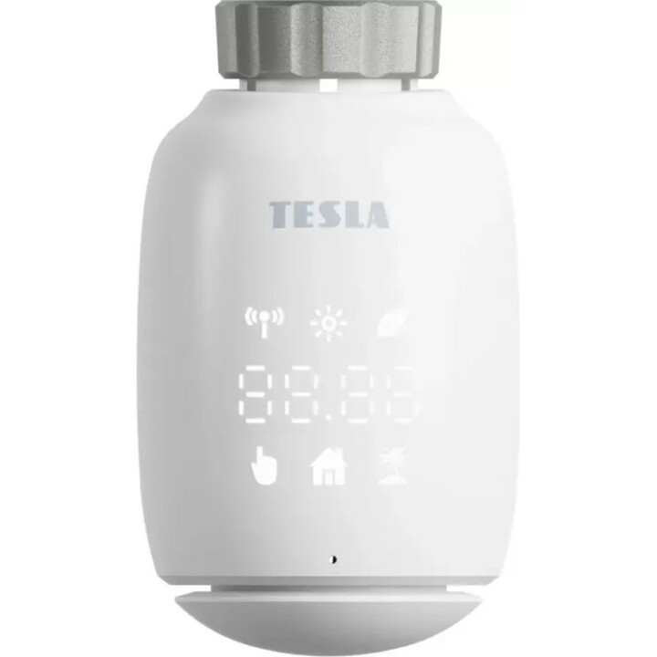 Tesla TV500, valvola termostatica intelligente WiFi per il controllo del riscaldamento e la gestione del risparmio energetico pe