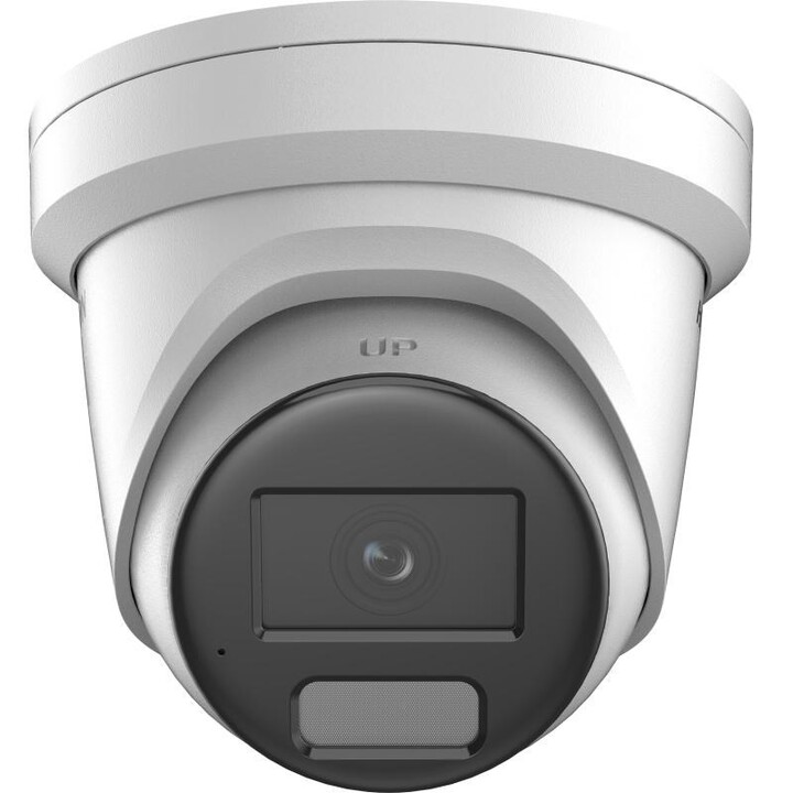 Hikvision DS-2CD2346G2H-IU Cámara domo fija 4MP 4mm AcuSense Darkfighter blanca