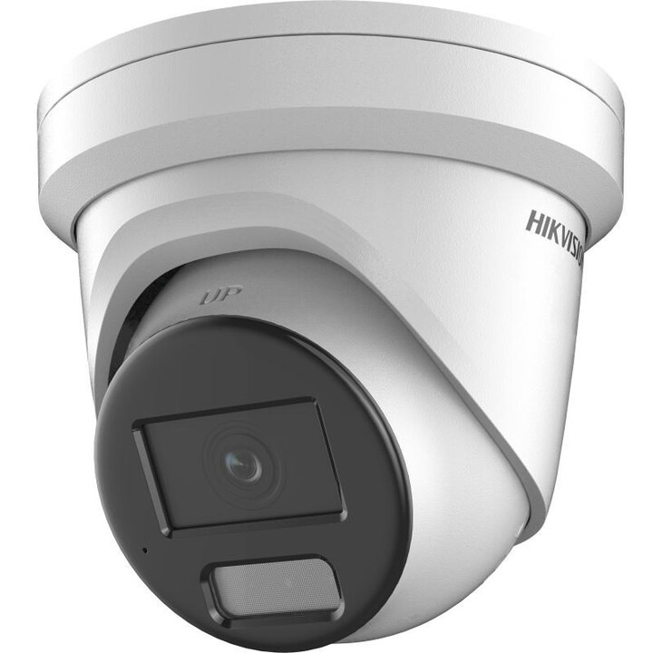 Hikvision DS-2CD2346G2H-IU telecamera turret di rete 4MP 4mm AcuSense Darkfighter bianca