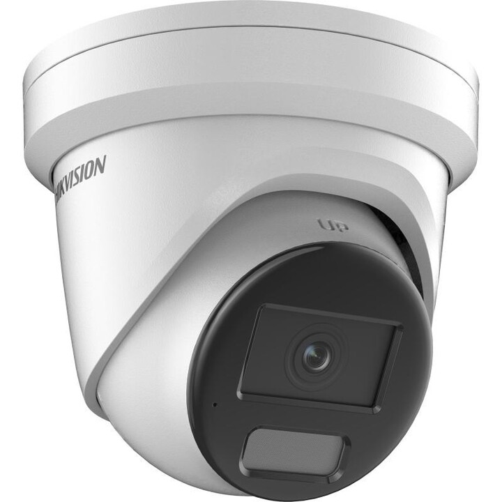 Hikvision DS-2CD2346G2H-IU Cámara domo fija 4MP 4mm AcuSense Darkfighter blanca