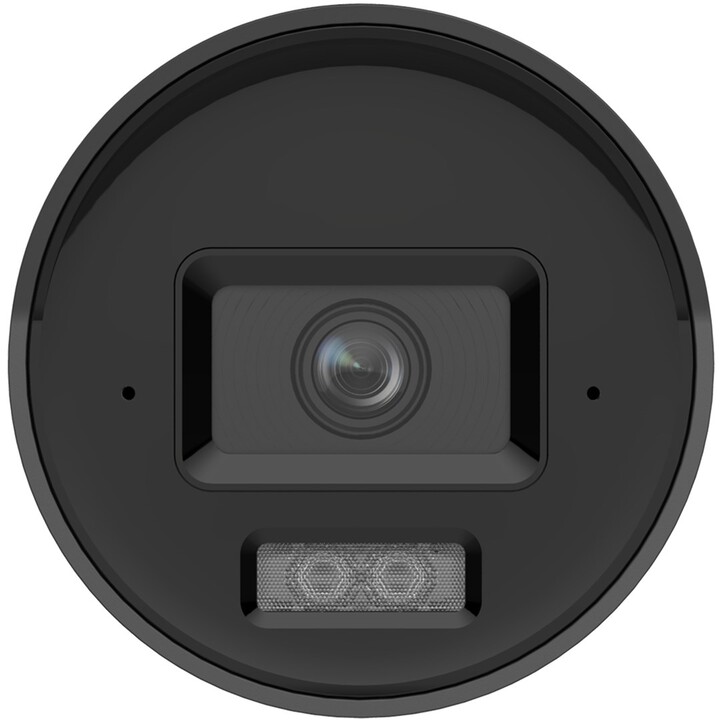 Câmera de segurança IP Hikvision Pro Series com ColorVu DS-2CD2047G3-LI2UY/SL(2.8MM)/PRETA, formato bullet.