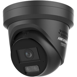 Hikvision Pro Series avec ColorVu DS-2CD2387G3-LIS2UY/SL(2.8MM)/BLACK caméra de sécurité Tourelle Caméra de sécurité IP Intérieu