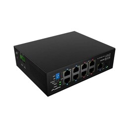 SWITCH LANBERG ILFE-8P-1GE-1S-120 LIGHT INDUSTRIAL POE 4XBT 4XAT SFP+ETH DIN FAST ETHERNET