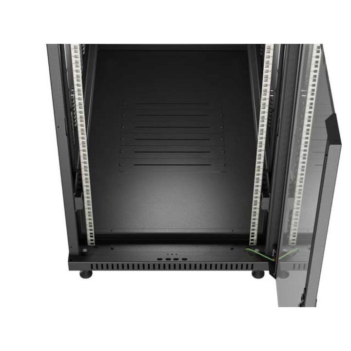 Armadio rack Lanberg FF01-6222-12B 22U, rack autoportante o telaio, nero