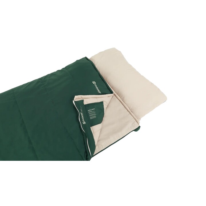 Outwell Contour Prime Adulto Saco de dormir rectangular Poliéster Verde