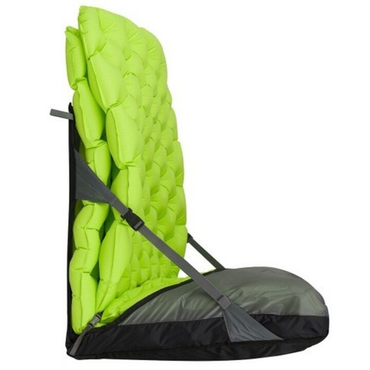 Sea To Summit Air Chair 450 mm Noir, Citron vert