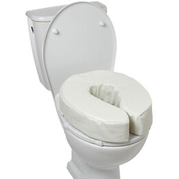 Sundo PLN009, Soft Toilet Seat 10cm with Ergonomic Design for Maximum Comfort and Easy Installation System, White