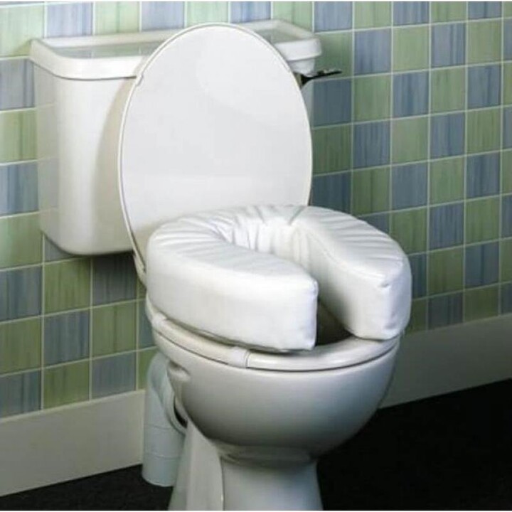 Sundo PLN009, Asiento de Inodoro Blando de 10cm con Diseño Ergonómico para Máximo Confort y Fácil Instalación, Blanco