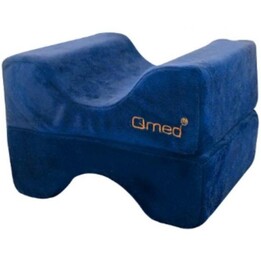 Qmed, Almofada amovível entre os joelhos e debaixo das pernas para alinhamento postural durante a recuperação do sono, azul