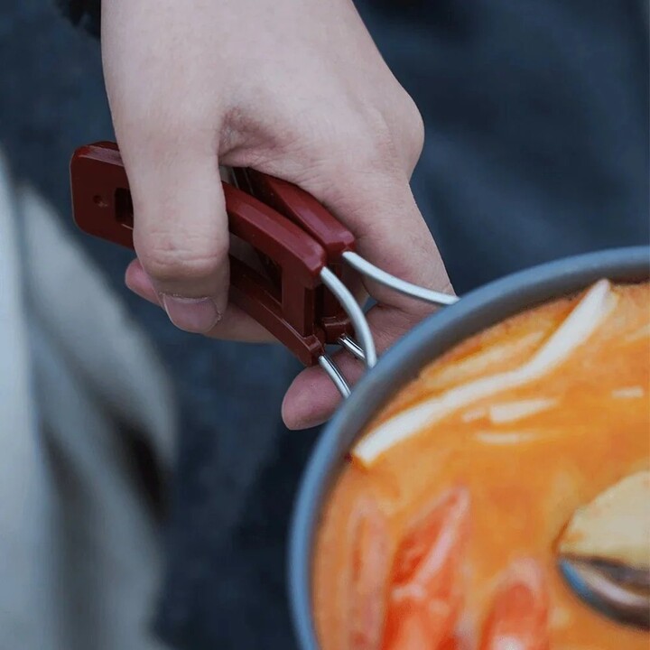 Fire-Maple FMC-206, Juego de utensilios de cocina con intercambiador de calor para ahorrar combustible en expediciones al aire l