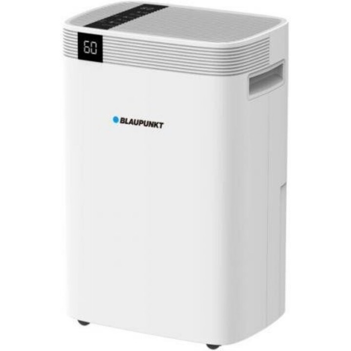 Blaupunkt ADH601, Luftentfeuchter 2,5L und 245W mit geräuschlosem Betrieb und effizienter Luftfeuchtigkeitsregelung, Weiß