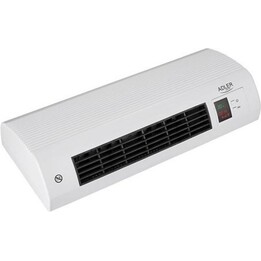 Adler AD 7714, Calefactor eléctrico de 2200 W con ventilador integrado y termostato regulable para la calefacción interior del h