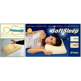 Mobilex SoftSleep Contour M, Almohada Ortopédica para el Dolor de Cuello con Diseño Anatómico para una Postura Correcta al Dormi