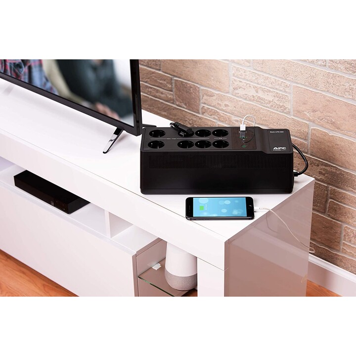 UPS APC BACK-UPS 650VA 230V 400W + CARTE DE PROTECTION