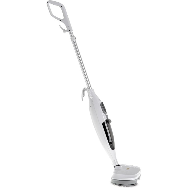 Adler AD 7052, Multifunction Steam Mop with Swivel Head and Water Tank for Deep Surface Cleaning and Sanitizing, Black
