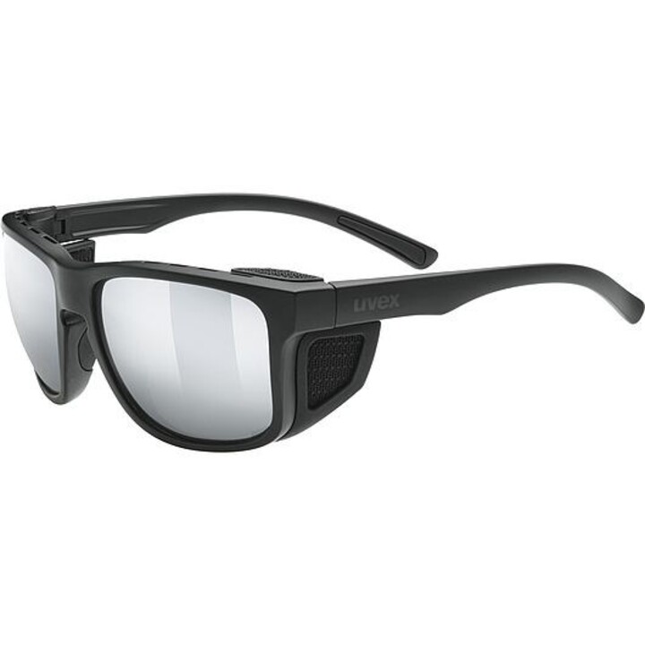 Occhiali da sole unisex multisport Uvex Sportstyle 312 con montatura completa, neri.