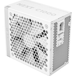 NZXT C1000 Gold ATX 3.1 PCIe 5.1 1000W 80 Plus Gold Modular White Power Supply