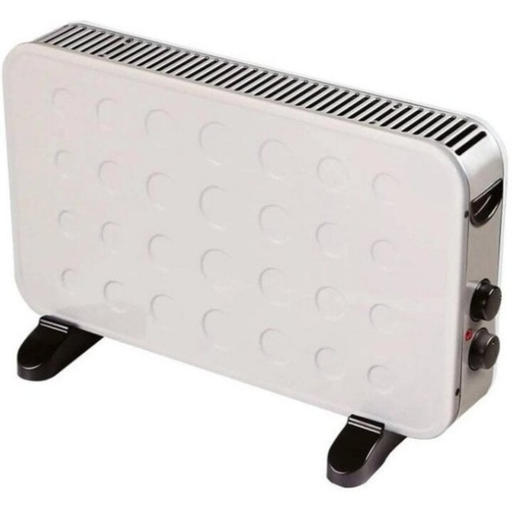Ravanson CH-9000WT, calefactor eléctrico por convección de 2000W para uso doméstico en interiores, blanco