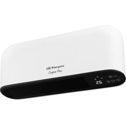 Orbegozo SPW 8000, aquecedor de parede com WiFi e 2 níveis de potência para conforto doméstico, preto