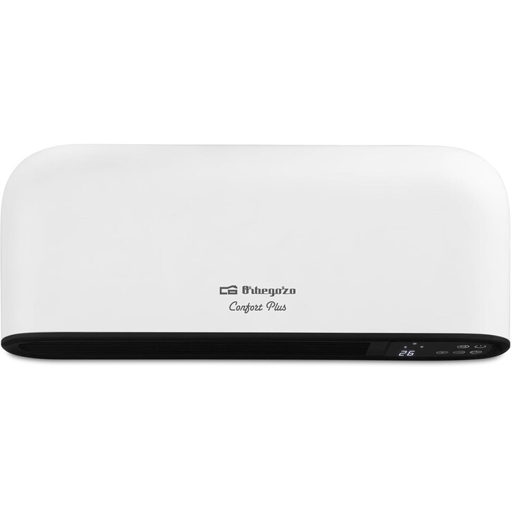 Orbegozo SPW 8000, Wall Split Heater with WiFi and 2 Power Levels for Home Comfort, Black