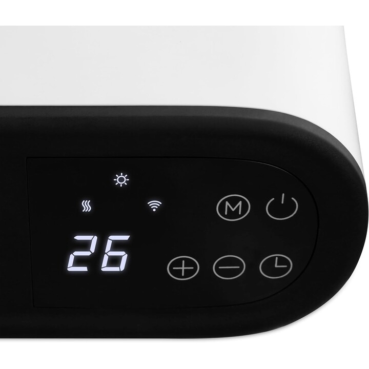 Orbegozo SPW 8000, Wall Split Heater with WiFi and 2 Power Levels for Home Comfort, Black