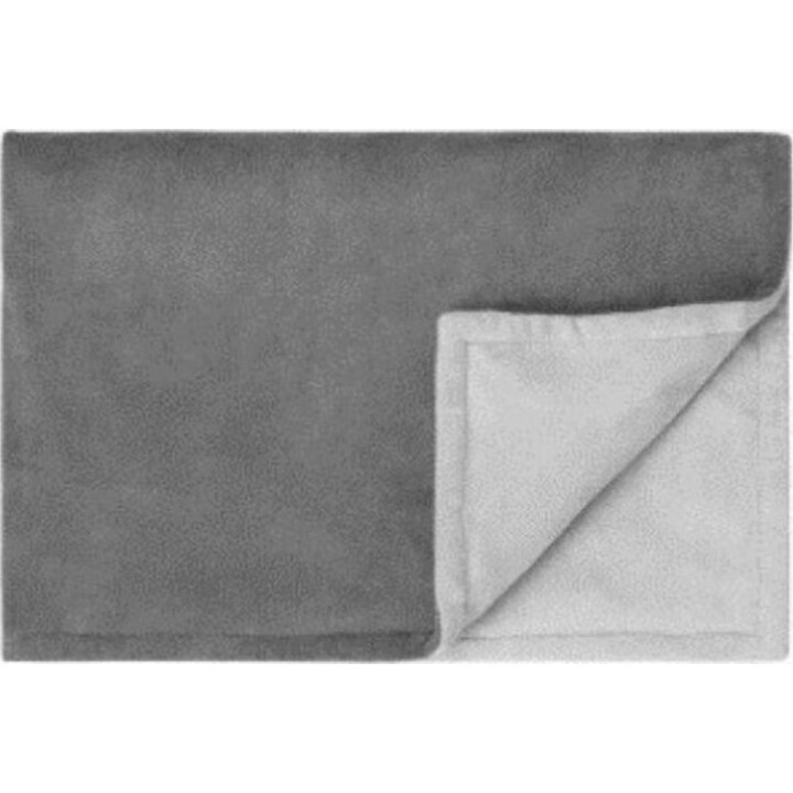 Medisana HB 675, 120W Electric Blanket Microfiber with Fast Heating and Soft Comfort, Grey