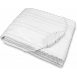 Medisana HU 674, 100W Electric Bed Warmer with Automatic Shut-off and Soft Fabric, White