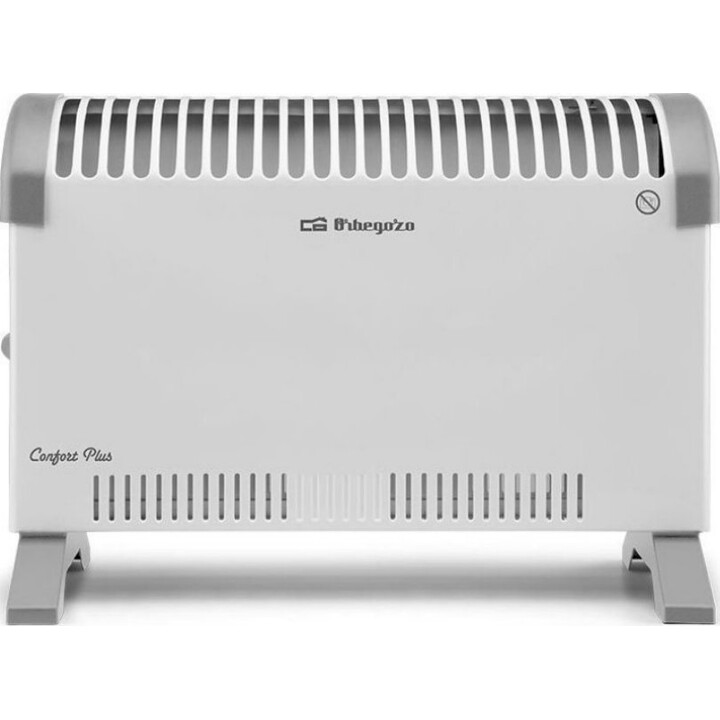Orbegozo CV 1300, Convetor Elétrico com 3 Níveis de Potência e Suporte Estável para Casa, Branco