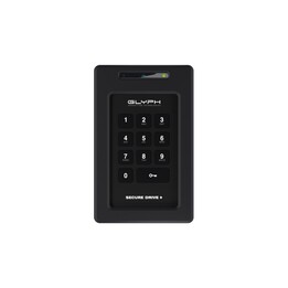 SecureDrive+ Keypad, 2TB Encrypted SSD Drive with Keypad, Bus-powered, USB 3.2 Gen1, USB-C & Thunderbolt compatible