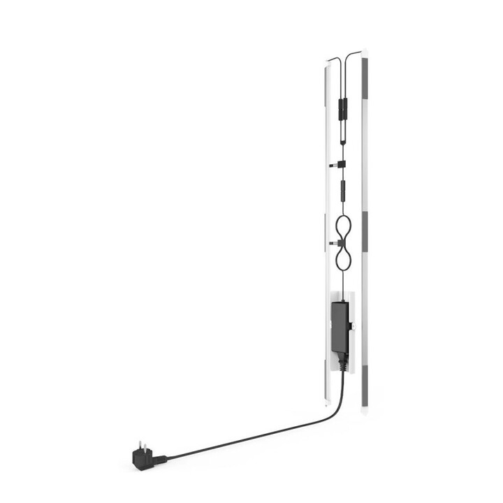 Kit de iluminación para el soporte BrandMe con cable de alimentación para Reino Unido.