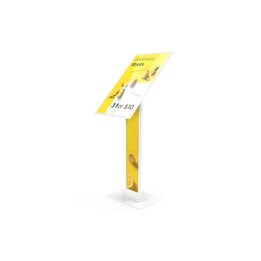 Soporte de suelo para marca para la se–alizaci—n inteligente Samsung E-Paper - Blanco