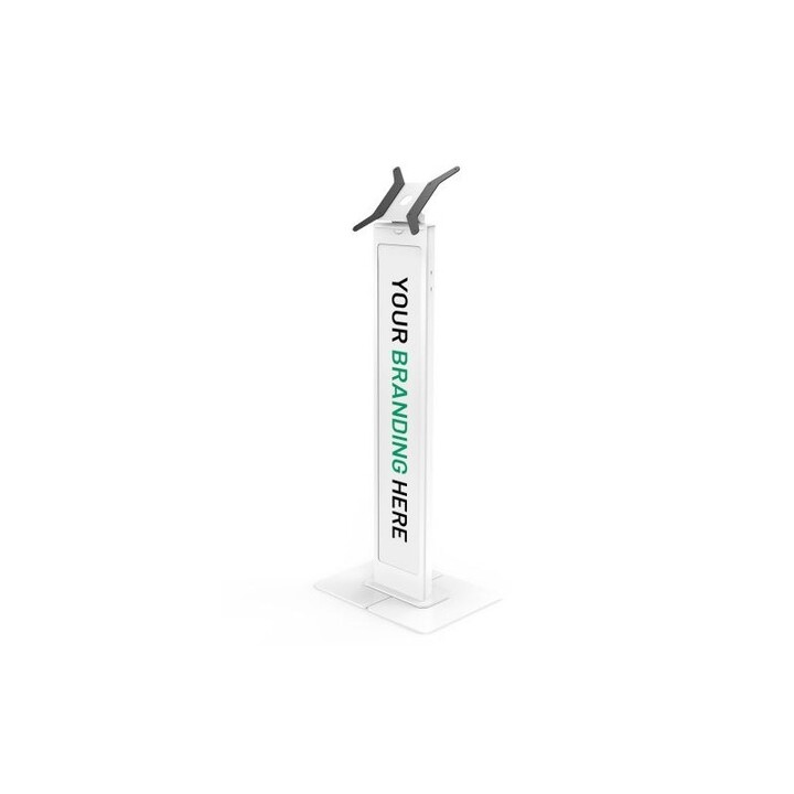 Support en cuir pour marque pour la sauvegarde intelligente Samsung E-Paper - Blanc