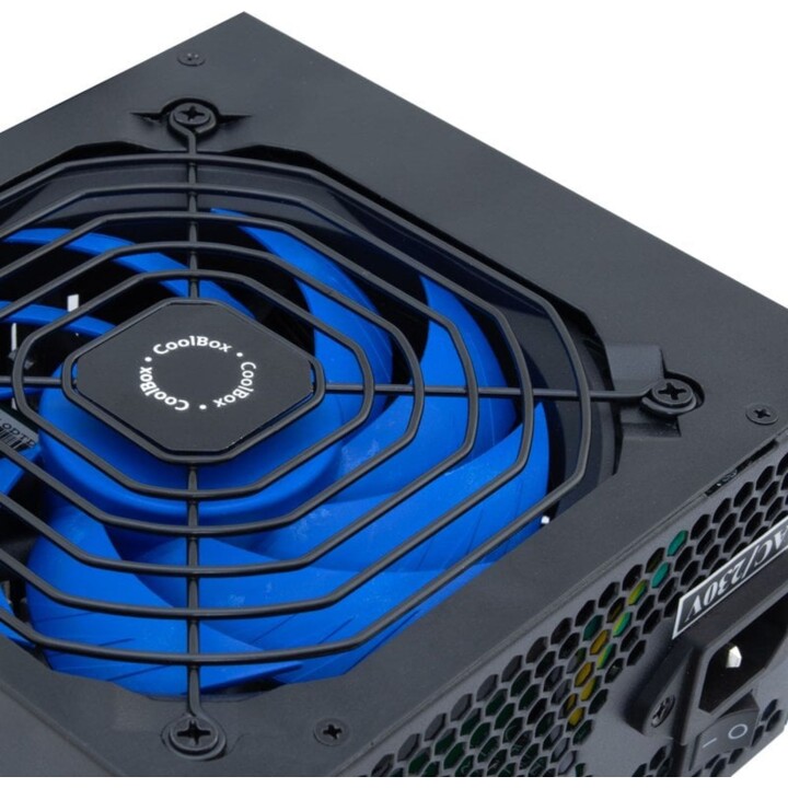 Coolbox CoolPower Power Supply 750W Efficiency 88% 80 Plus Bronze