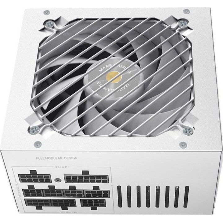 Mars Gaming MPB750SIM Modulares ATX-Netzteil 750W 80 Plus Bronze Weiß