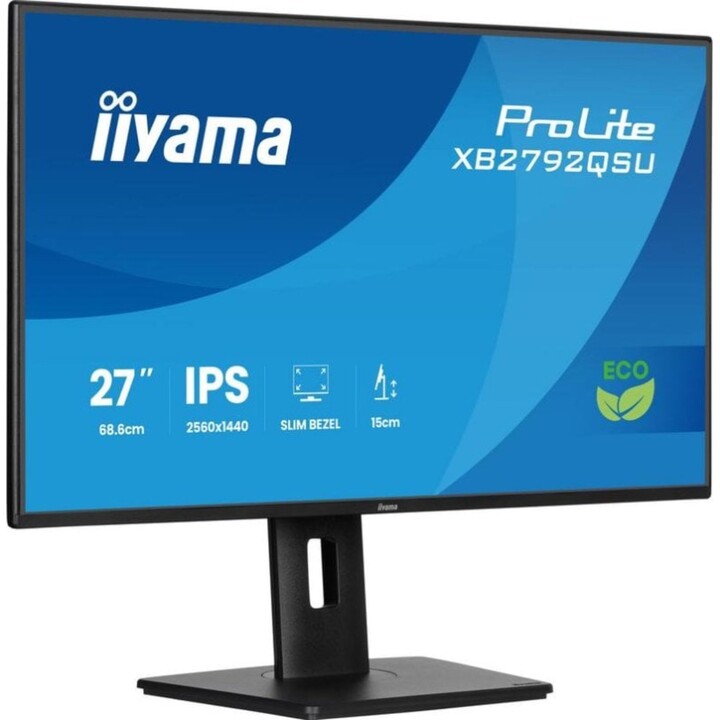 Monitor iiyama ProLite XB2792QSU-B1 27" Quad HD 120Hz IPS 3 ms Height USB Speakers