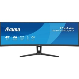 iiyama ProLite XCB4594DQSU-B1 44.5" Dual QHD 75Hz VA Curved HDR Adjustable Height Monitor