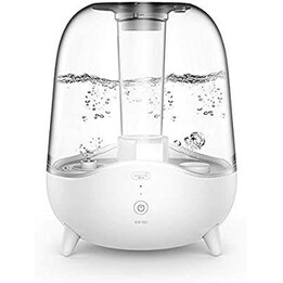 Deerma F325, 5 Liter Ultrasonic Humidifier with Transparent and Silent Design for Home, White