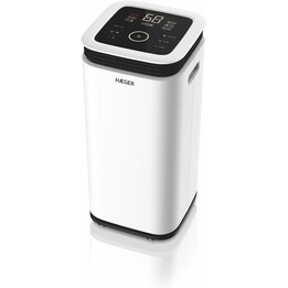 Haeger Digi Desumi 16, déshumidificateur numérique avec capacité de 16 litres et commande LCD, blanc