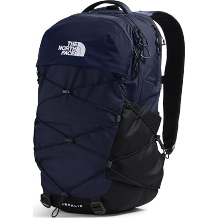 Zaino The North Face Borealis (28L) blu navy - nero, 100% poliammide riciclata