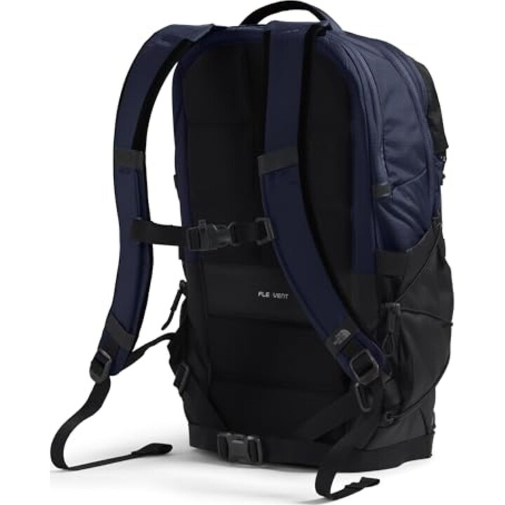 Zaino The North Face Borealis (28L) blu navy - nero, 100% poliammide riciclata