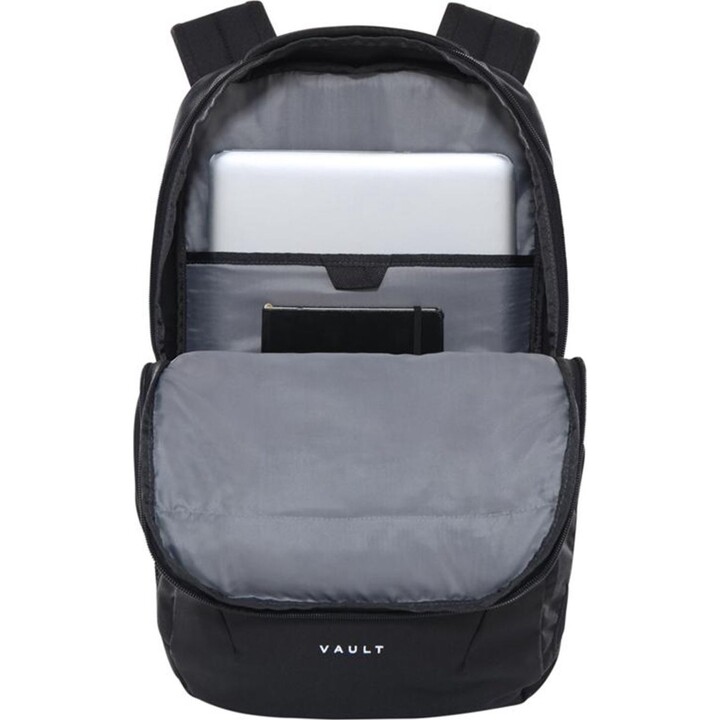 The North Face Laptop Backpack/Backpack/School Bag - 15 Inch - Vault - Black