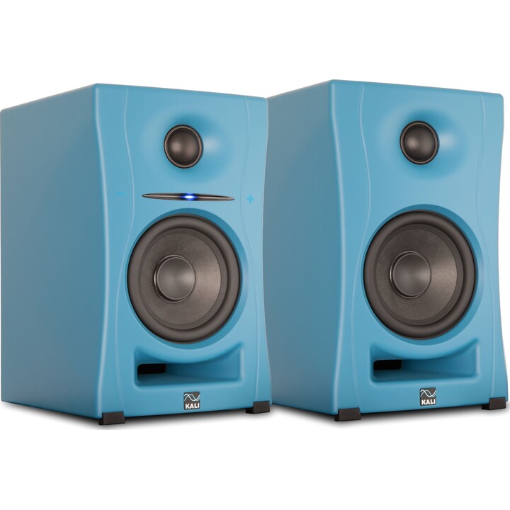 Kali Audio LP-UNFB-EU Paire de moniteurs de studio bi-amplifiés ultra proche champ Bleu