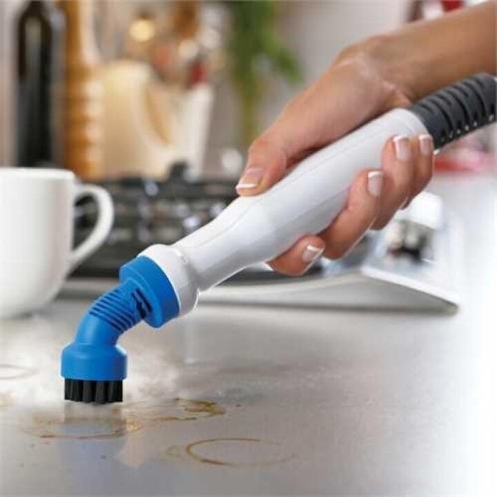 Black & Decker 9IN1 Fregona a Vapor, 1300W Fregona a Vapor con Multi-Accesorios, Turquesa