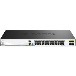 Managed Switch D-Link DXS-3130-28/E 24 Ports/ RJ-45 10Gbps/ SFP/ PoE